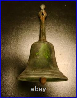 Superbe cloche de monastère en bronze Fin XIX début XX ème Siècle