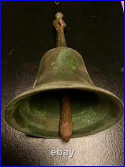 Superbe cloche de monastère en bronze Fin XIX début XX ème Siècle