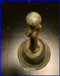 Superbe cloche de monastère en bronze Fin XIX début XX ème Siècle