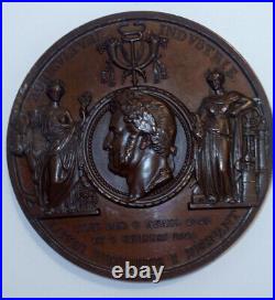 Superbe médaille Louis Philippe 1er Conservatoire Royal Arts et Métiers 1847