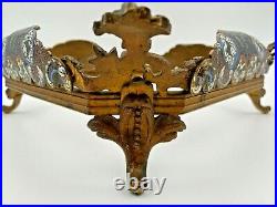 Support En Bronze Cloisonne Xixe Siecle Religieux Napoleon III G6034