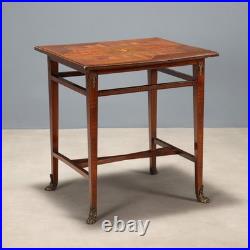 Table Basse Ancienne Bronze Royaume-Uni du XIXe Siècle Originale