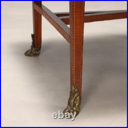 Table Basse Ancienne Bronze Royaume-Uni du XIXe Siècle Originale