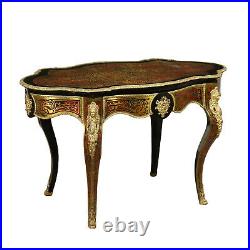 Table Style Boulle Bronze Doré France XIX Siècle \uD83C\uDDEB\uD83C\uDDF7