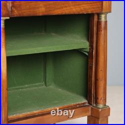 Table de Chevet Empire Ancienne Peuplier Italie XIXe Siècle Originale