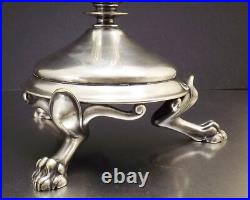 Theodore Henry A Paris Grande Coupe En Bronze Argente Xix° Siecle Theodore Henry A Paris Grande Coupe En Bronze Argente Xix° Siecle