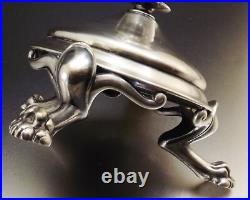 Theodore Henry A Paris Grande Coupe En Bronze Argente Xix° Siecle Theodore Henry A Paris Grande Coupe En Bronze Argente Xix° Siecle