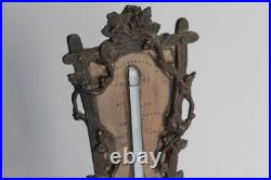 Thermomètre bronze XIXe siècle (64967)