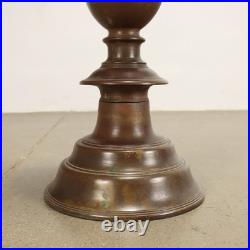 Torche Bronze Italie XIX-XX Siècle Torche Bronze Italie XIX-XX Siècle