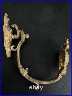 Trois Embrasses Rideaux. BRONZE DORE. TOUTES ESTAMPILLEES. XIXe Siècle
