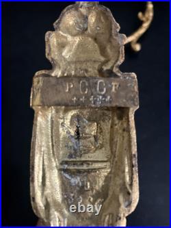 Trois Embrasses Rideaux. BRONZE DORE. TOUTES ESTAMPILLEES. XIXe Siècle