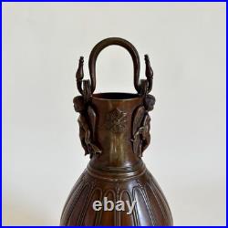 Vase Bronze Antique Souvenir Du Grand Tour Italie Xixe Siècle Étrusque