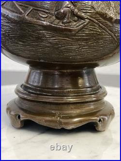 Vase archaïque en bronze de Chine, fin XIXe siècle