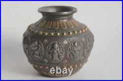 Vase bronze Inde XIXe siècle (62512)