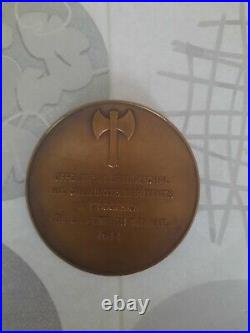 Vente medaille du travail en bronze très bon état marechal petain 1944 cheminot