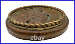 XIX Siecle Medaillon Bronze Personnage A Identifier Diametre 22.50 CM Poids 3.2 XIX Siecle Medaillon Bronze Personnage A Identifier Diametre 22.50 CM Poids 3.2