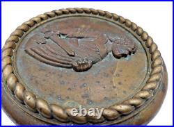 XIX Siecle Medaillon Bronze Personnage A Identifier Diametre 22.50 CM Poids 3.2 XIX Siecle Medaillon Bronze Personnage A Identifier Diametre 22.50 CM Poids 3.2