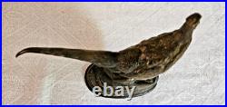 XIX Siecle Sculpture Animaliere Faisan En Bronze Signée Cain A Restaurer L 13 CM XIX Siecle Sculpture Animaliere Faisan En Bronze Signée Cain A Restaurer L 13 CM
