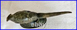 XIX Siecle Sculpture Animaliere Faisan En Bronze Signée Cain A Restaurer L 13 CM XIX Siecle Sculpture Animaliere Faisan En Bronze Signée Cain A Restaurer L 13 CM